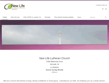 Tablet Screenshot of newlifenorwalk.org